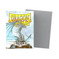Dragon Shield Matte Card Sleeves - Silver (Standard, 100ct)