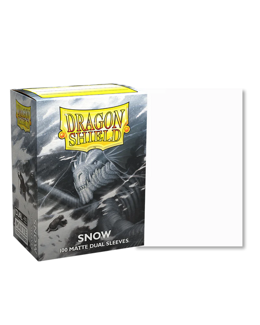 Snow Dragon Shield Duel Sleeves