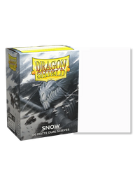 Dragon Shield Matte Dual Card Sleeves - Snow (Standard, 100ct)