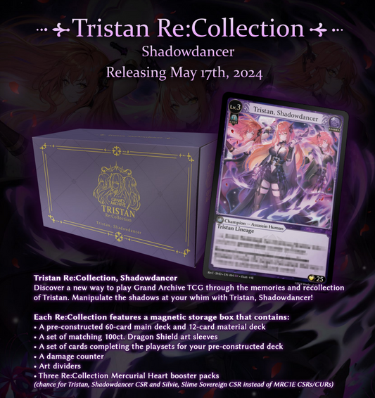 [PREORDER] Grand Archive - Re:Collection Deck TRISTAN