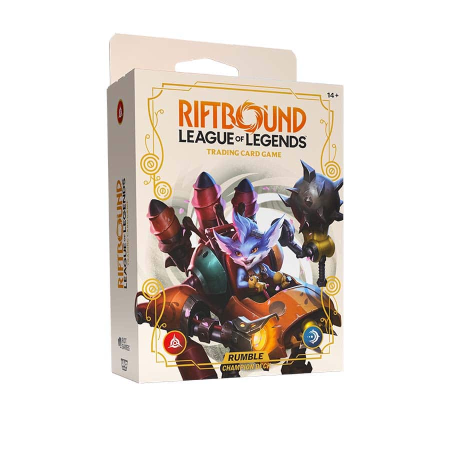 shop deals on riftbound trading card game Riftbound: League of Legends TCG - Champion Deck Accent Color:Ponder Turquoise incoming Assemble your Mecha What premium is fair