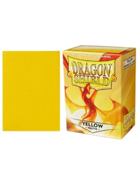 Dragon Shield Matte Card Sleeves - Yellow (Standard, 100ct)